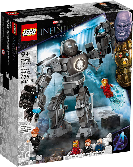 LEGO: Iron Man: Iron Monger Mayhem - 76190