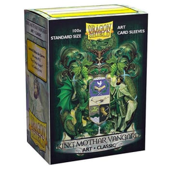 Dragon Shield Limited Edition Classic Art Sleeves - King Mothar Vanguard: Coat-of-Arms (100-Pack)