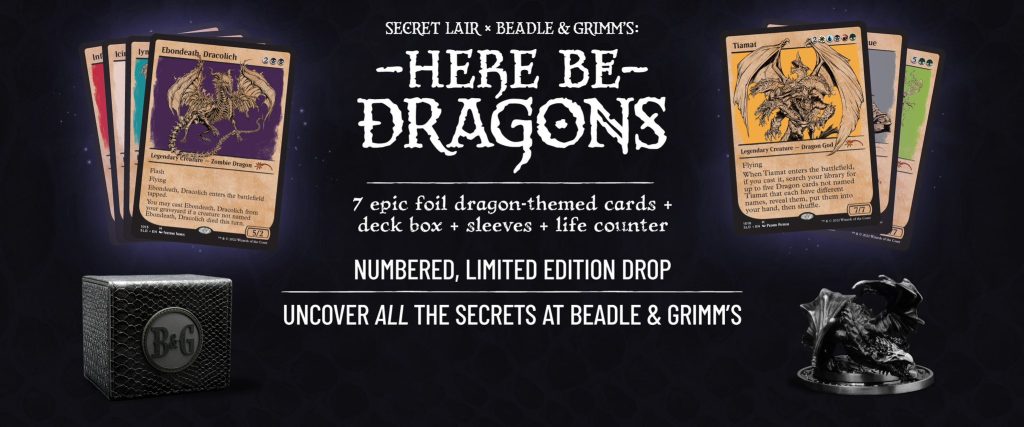 Secret Lair: Beadle & Grimm's Here Be Dragons